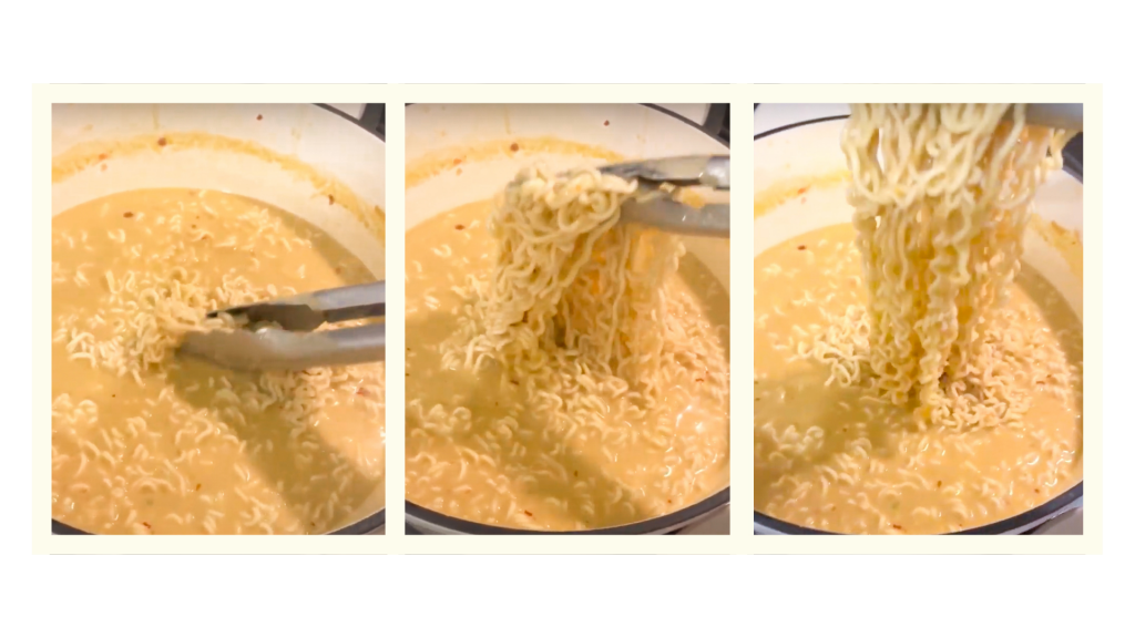 Thai Green Curry Ramen bowl